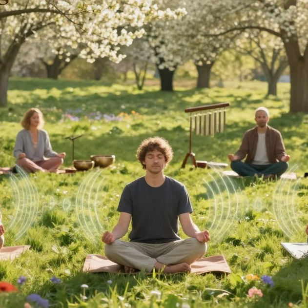 Frühlingsmeditation mit Klang