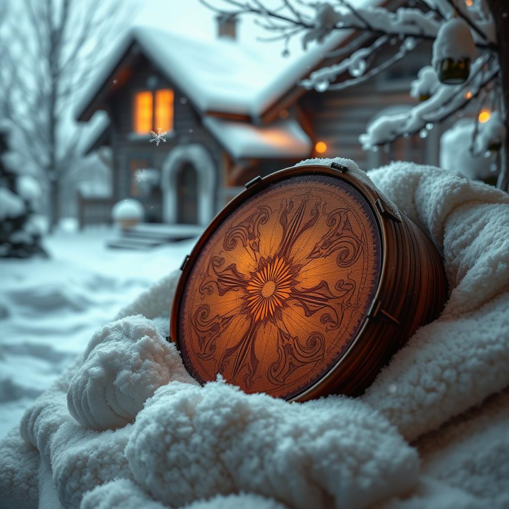Zungentrommel im Winter