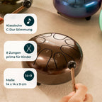 Komplettes Zubehör für Sonodrum Kinder Starter Set – Schlägel, Fingerschlägel und Schutzband