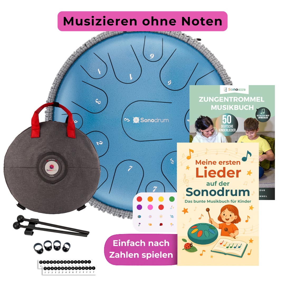 sonodrum premium kinder starter set blau