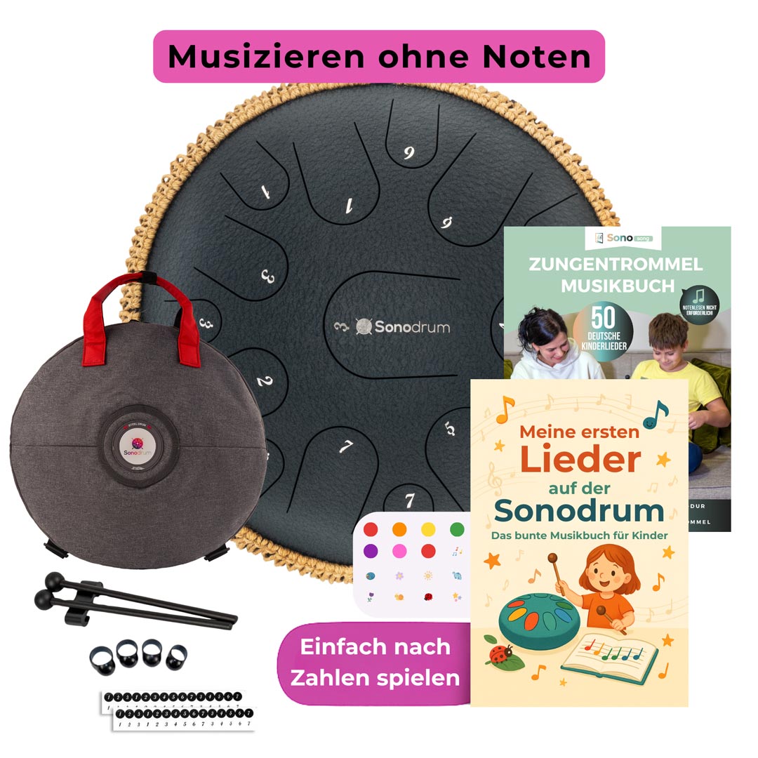 sonodrum premium kinder starter set dunkelblau