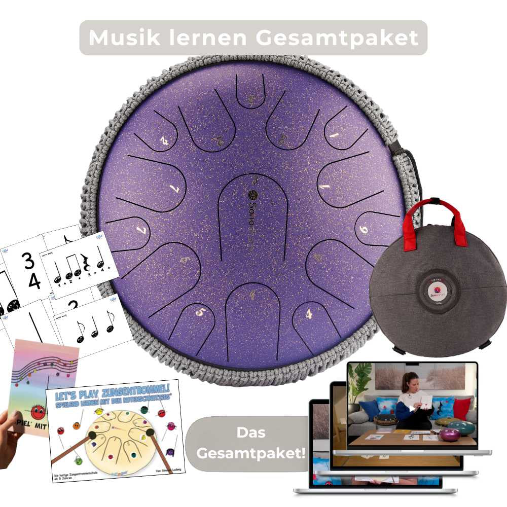 Sonodrum - Premium 15 Zungen Lern Gesamtpaket - Floh im Ohr TV