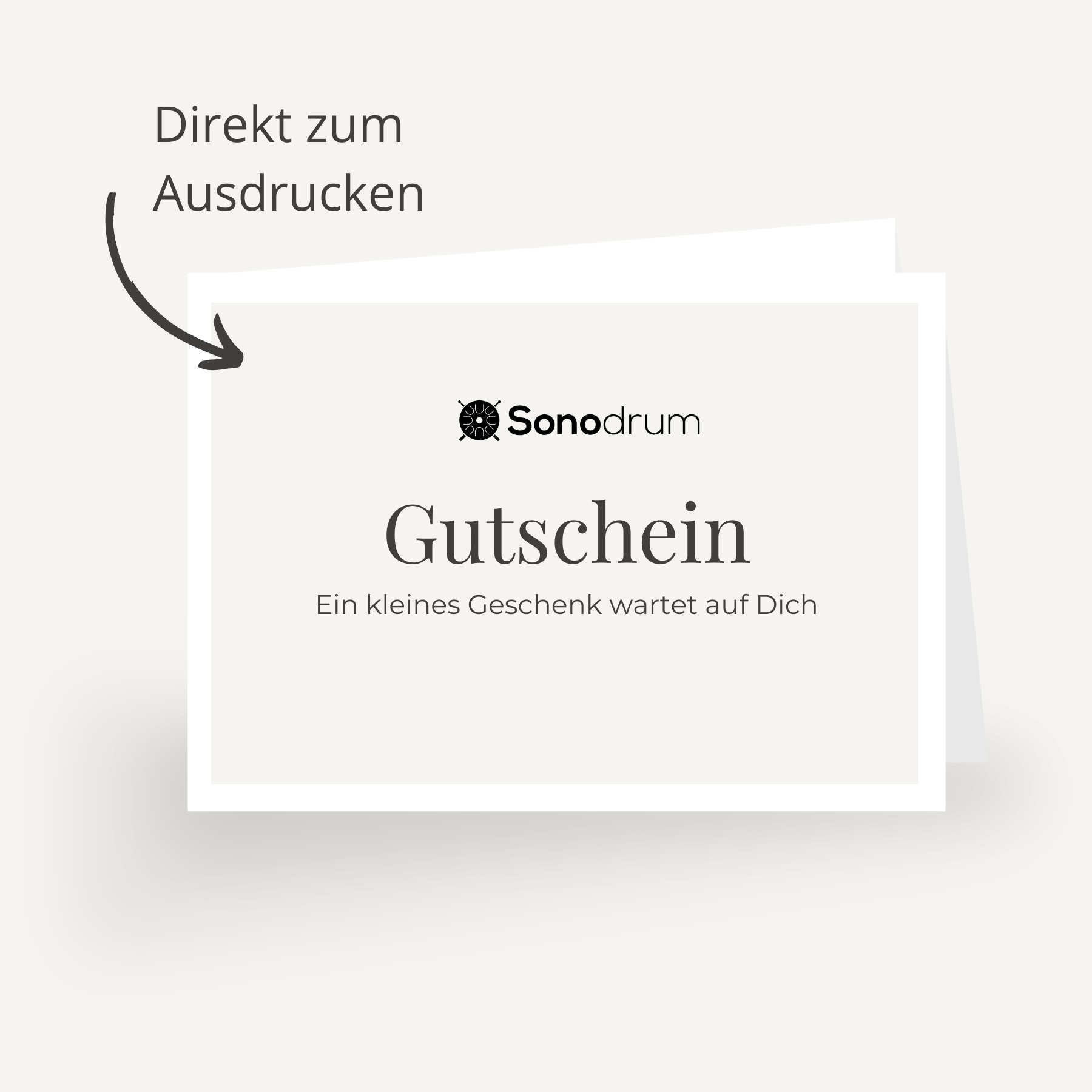 Sonodrum Geschenkgutschein