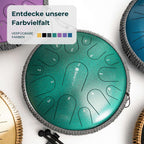 Farbenvielfalt Sonodrum Zungentrommel - Meditations Starter Set