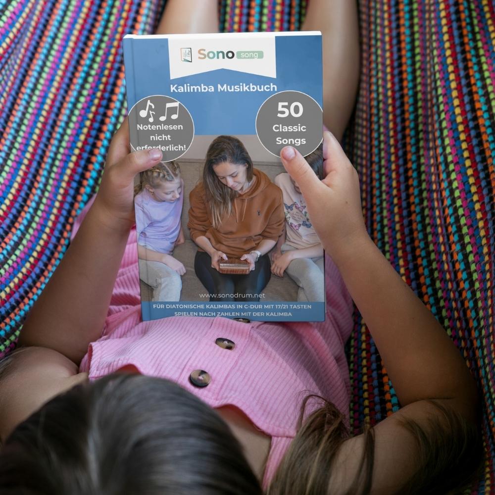 Kalimba Musikbuch - 50 Classic Songs - Für alle Kalimbas in C-Dur mit 17 / 21 Tasten - PDF zum Download - Usage