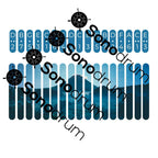 Kalimba mit lamellenbasierten Notenstickern – perfektes Zubehör für Kalimba-Spieler