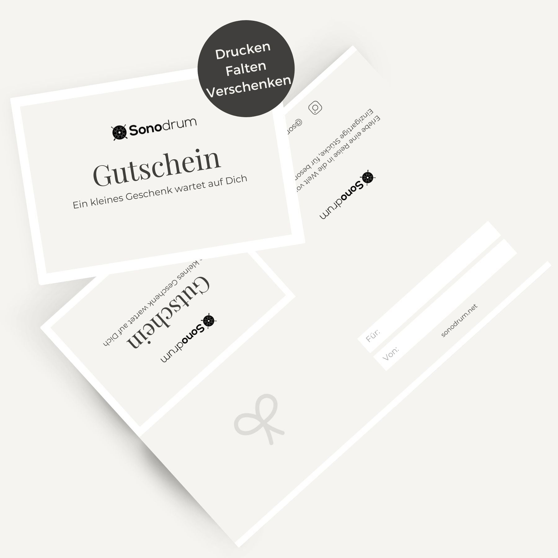 Sonodrum Geschenkgutschein