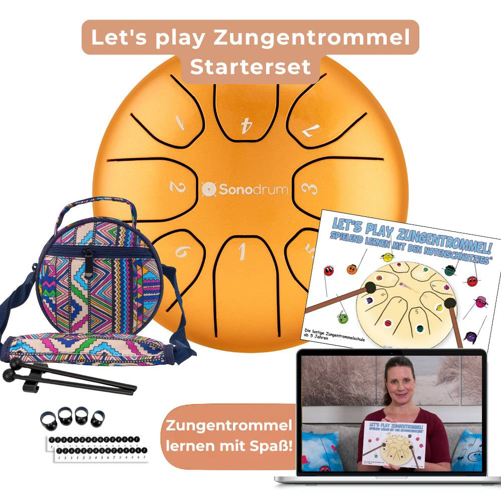 Lets Play Zungentrommel Starterset 10