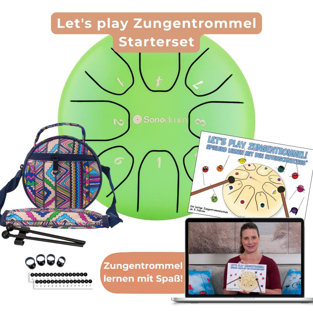 Lets Play Zungentrommel Starterset 12
