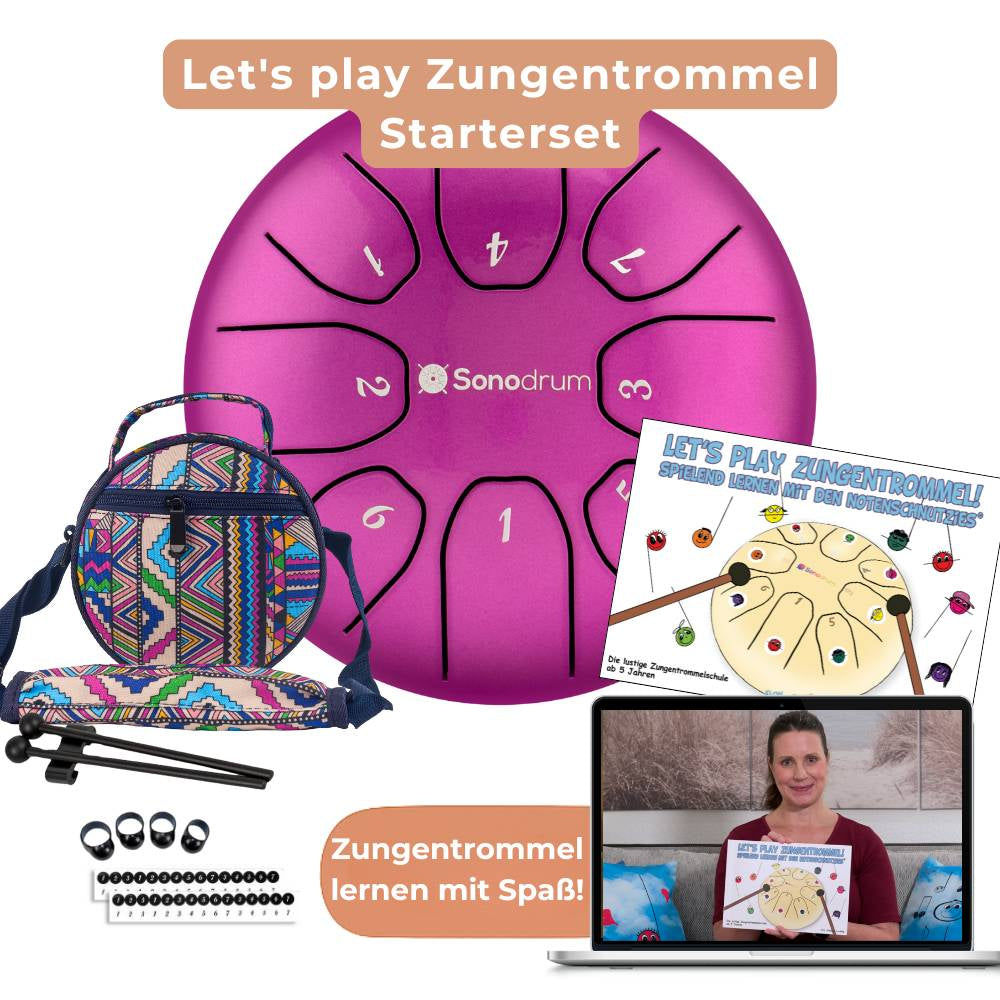 Lets Play Zungentrommel Starterset 18
