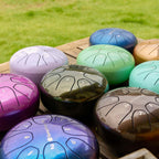 Sonodrum Zungentrommel - "Standard" - Handgefertigt - (14cm / 20cm) - 8 Zungen - C-Dur