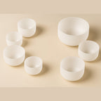 Sonodrum Kristallklangschale aus Quarzkristall – 432 Hz | Mattierte Klangschale für Meditation & Entspannung