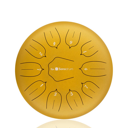 SonodrumStandard30cm-Zungentrommel-TongueDrum-C-Dur-Gold