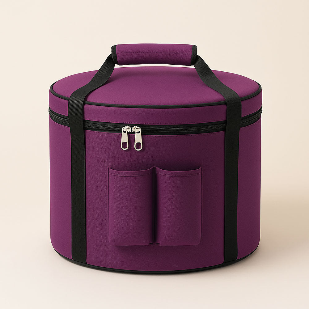 Sonodrum Transporttasche „Lila“ – Gepolsterte Tragetasche für Kristallklangschalen