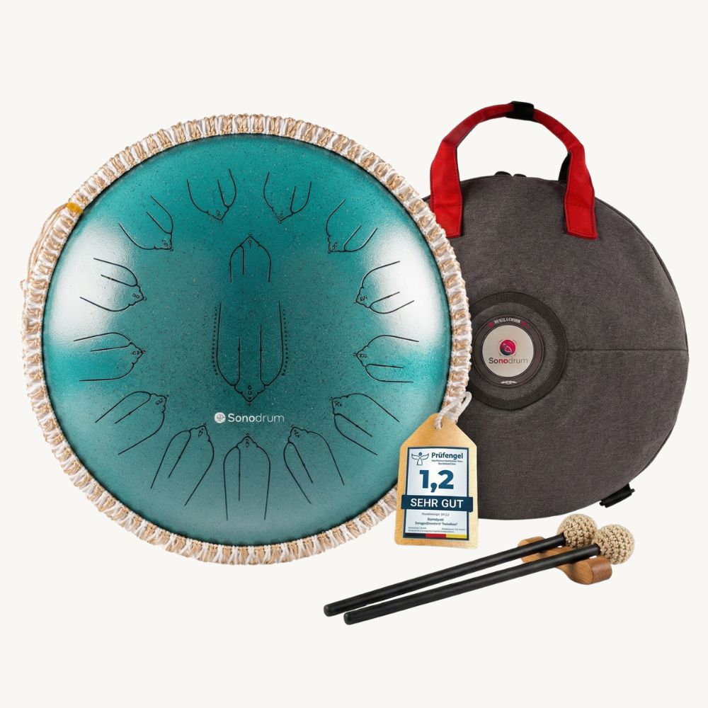 SonodrumZungentrommel-_Meditation_-Handgefertigt-35_5cm-15Zungen-C-Dur-432HzGruen1
