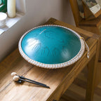 SonodrumZungentrommel-_Meditation_-Handgefertigt-35_5cm-15Zungen-C-Dur-432HzGruen7
