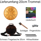 Sonodrum tongue drum - "Standard" - Handmade - (14cm / 20cm) - 8 tongues - C major