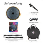 SonodrumZungentrommelExclusiveC-Dur38cmDunkelblauTongueDrumLieferumfang