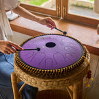 SonodrumZungentrommelExclusiveC-Dur38cmFliederTongueDrumSpielend