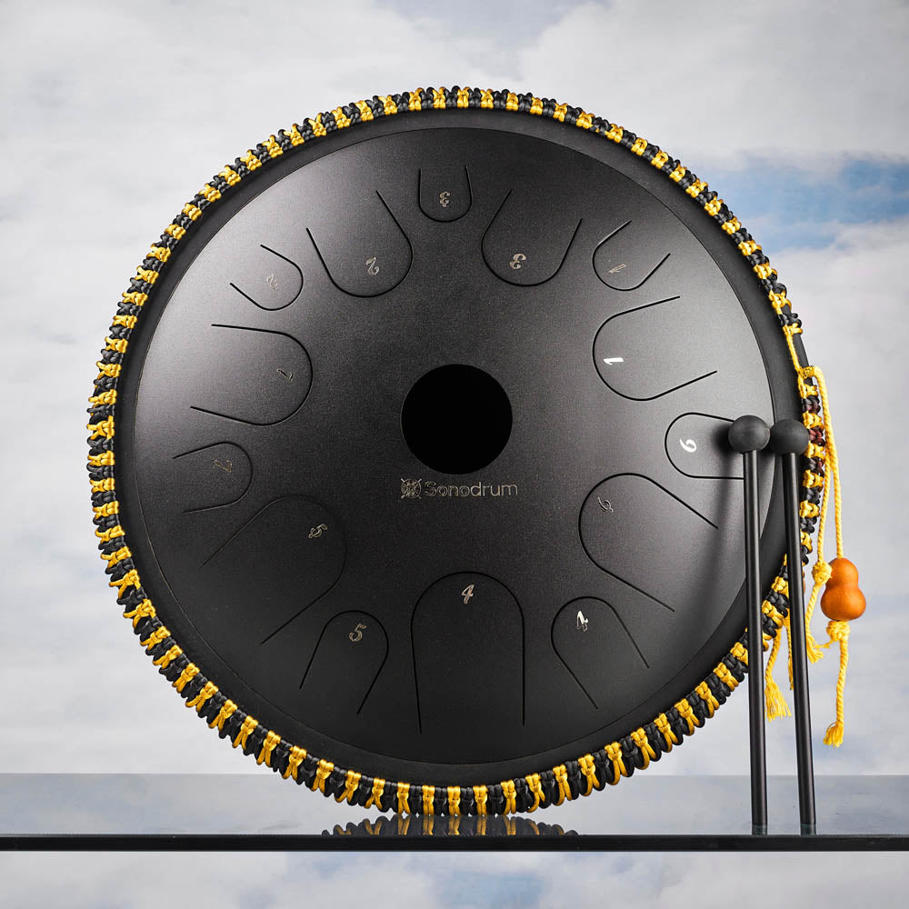 SonodrumZungentrommelExclusiveC-Dur38cmSchwarzTongueDrumNaturbild