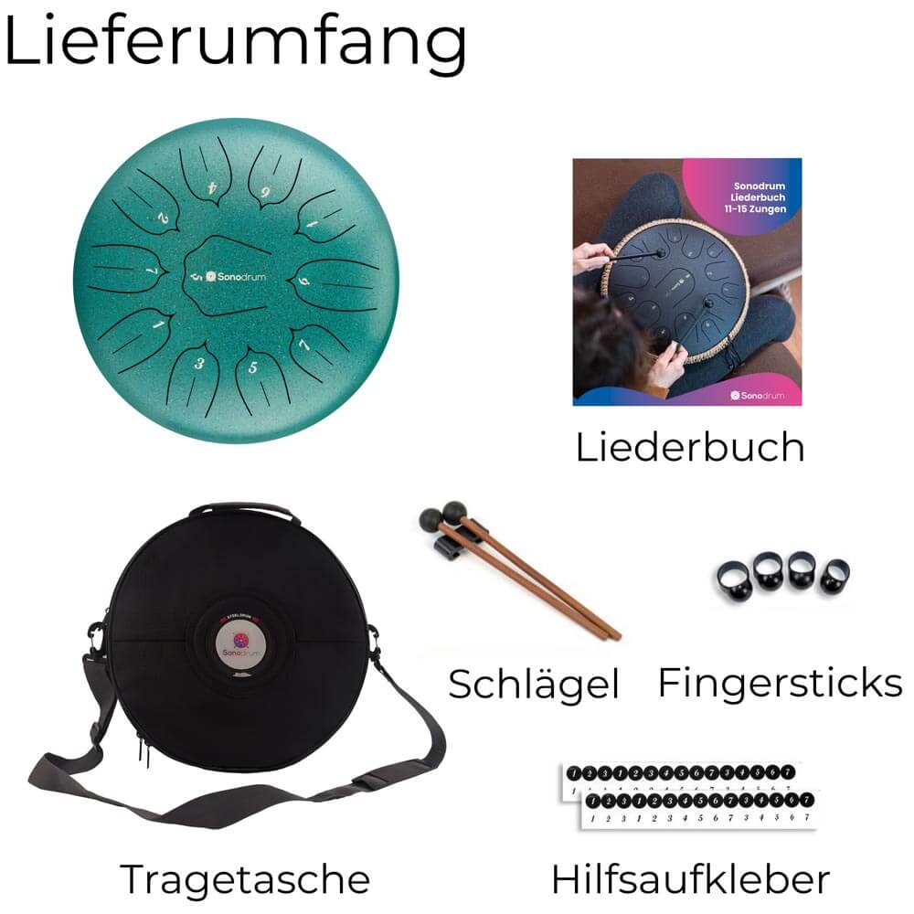 Lieferumfang Sonodrum Exclusive, All
