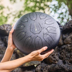 SonodrumZungentrommelStandardSchwarzC-Dur30cmTongueDrumTragend, All