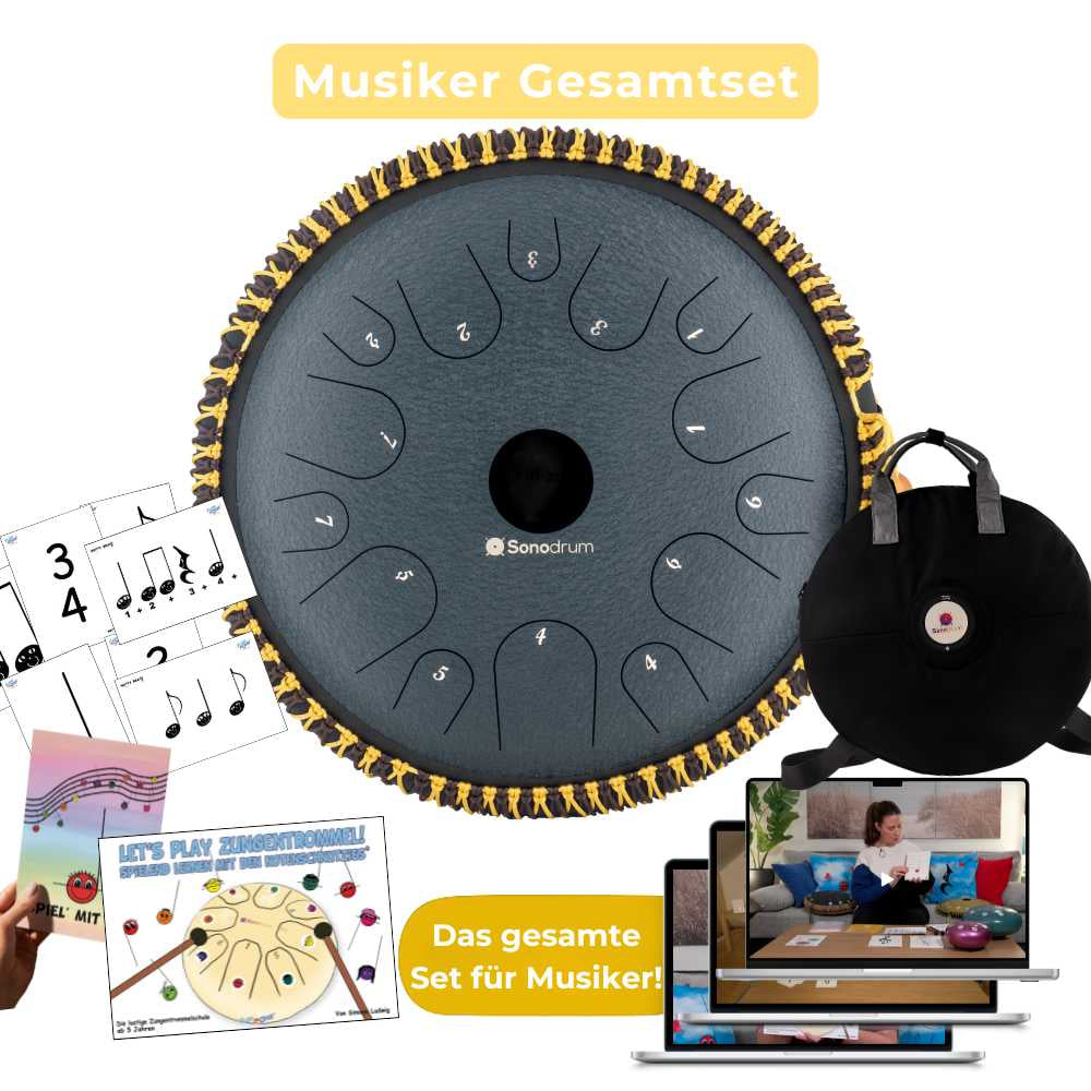 Sonodrum - Exclusive 14 Zungen Musiker Set - Floh im Ohr TV23V2