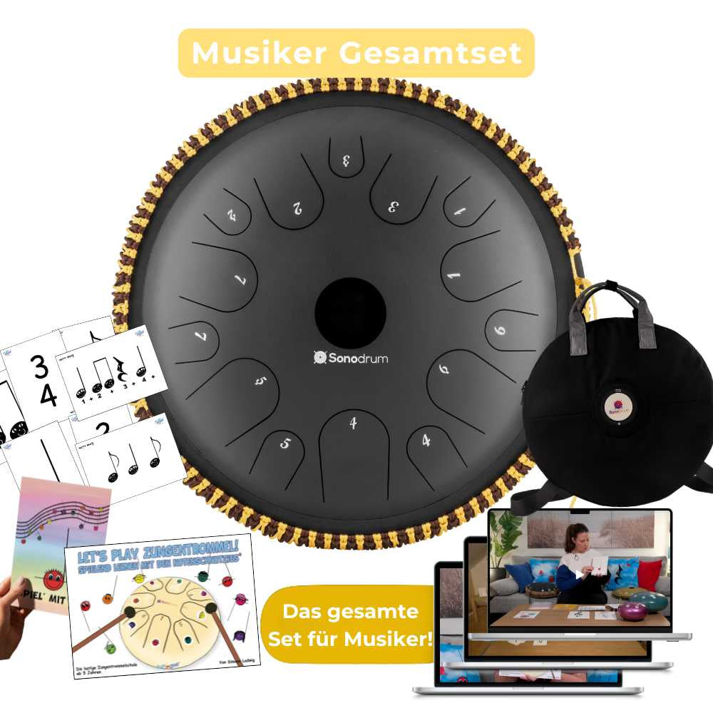 Sonodrum - Exclusive 14 Zungen Musiker Set - Floh im Ohr TV26V2