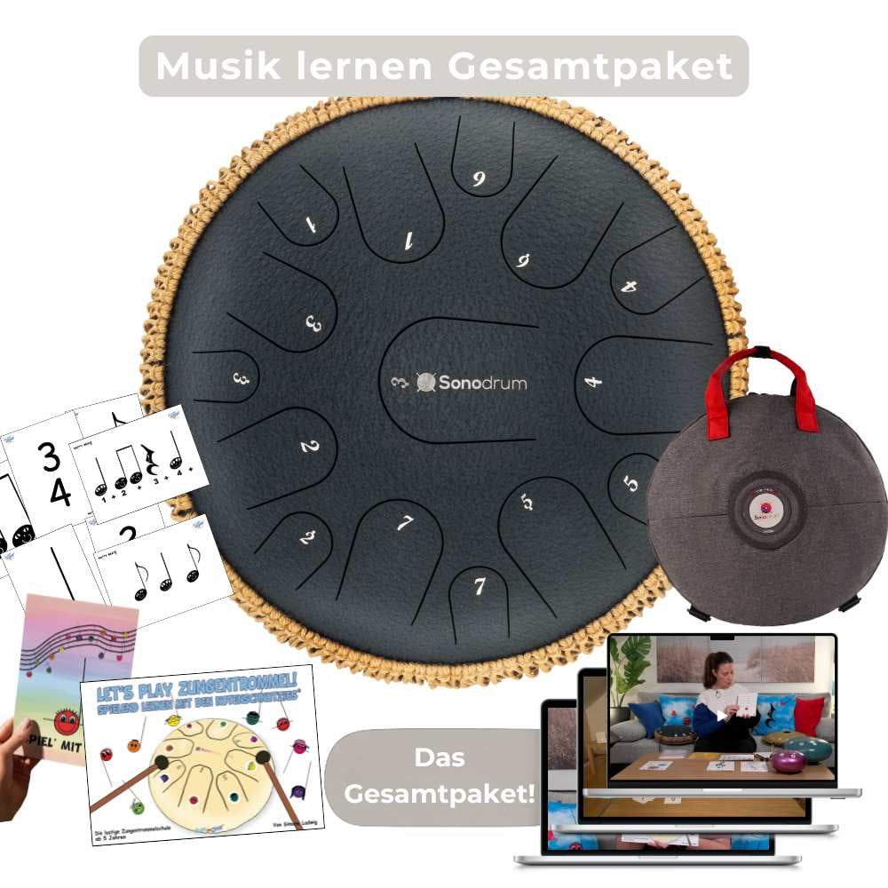 Sonodrum - Premium 15 Zungen Lern Gesamtpaket - Floh im Ohr TV1