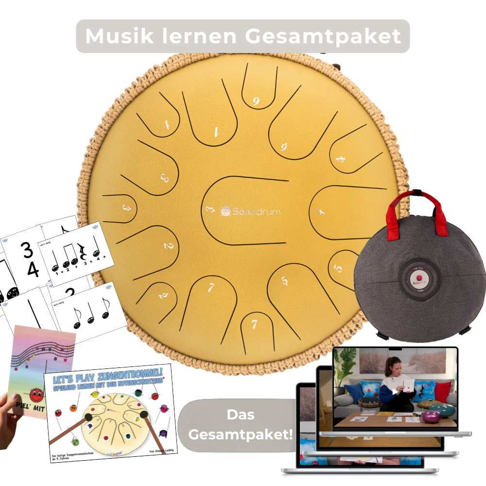 Sonodrum - Premium 15 Zungen Lern Gesamtpaket - Floh im Ohr TV20