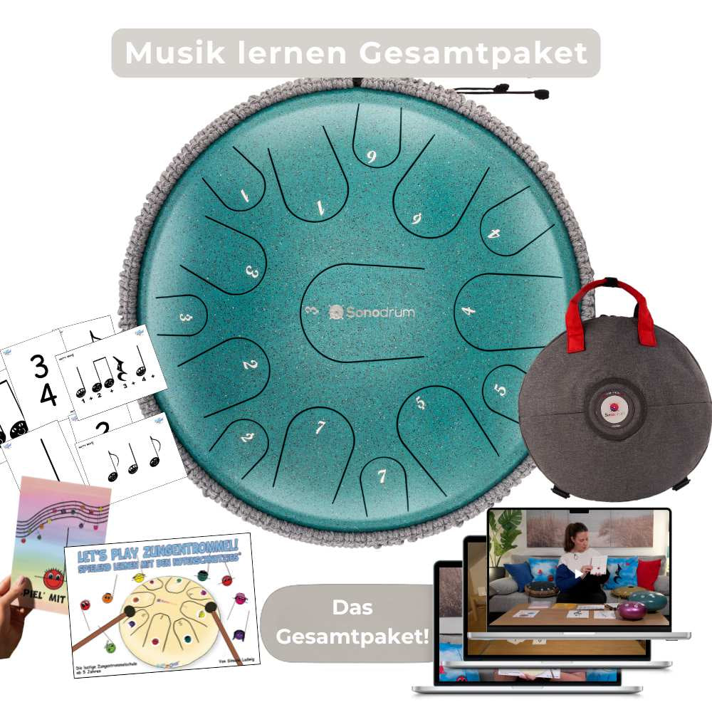 Sonodrum - Premium 15 Zungen Lern Gesamtpaket - Floh im Ohr TV21