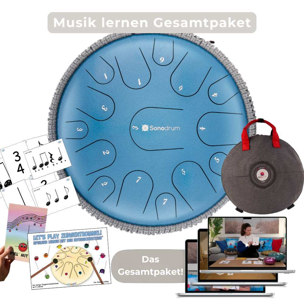 Sonodrum - Premium 15 Zungen Lern Gesamtpaket - Floh im Ohr TV22