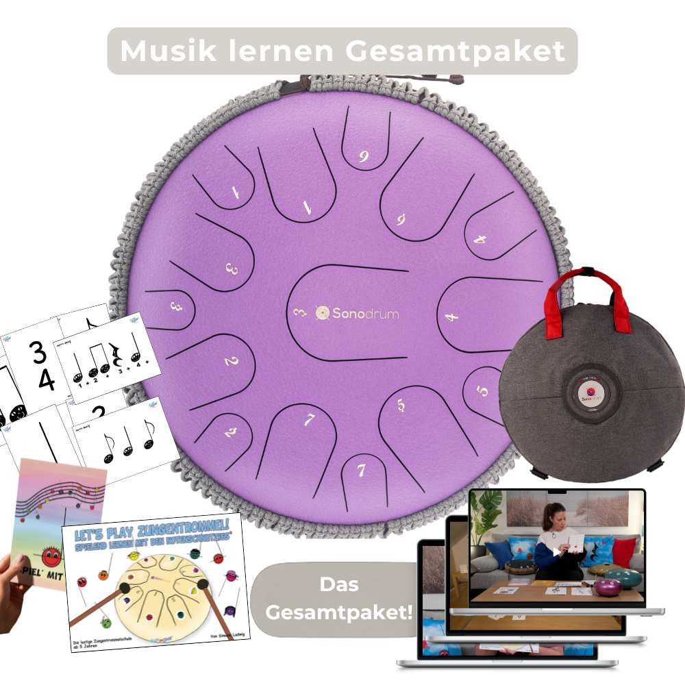 Sonodrum - Premium 15 Zungen Lern Gesamtpaket - Floh im Ohr TV23