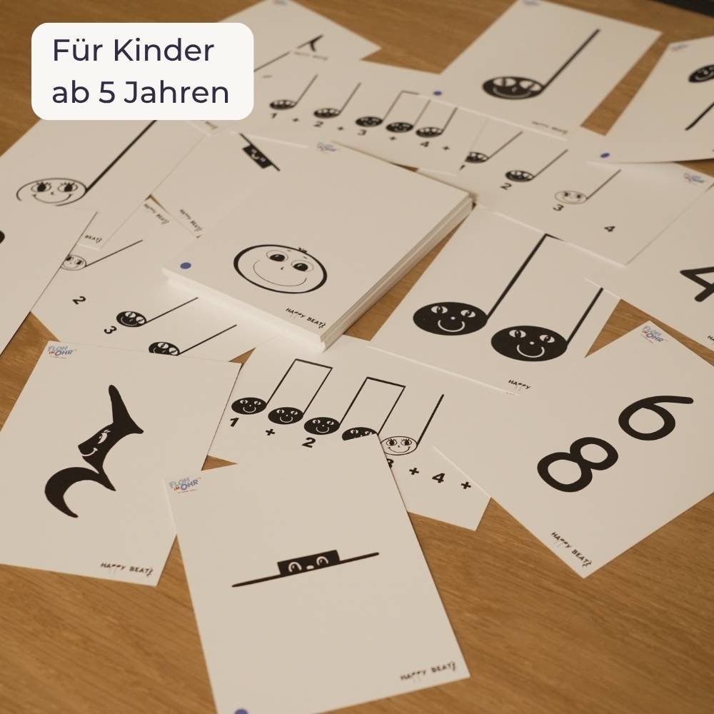 Sonodrum Happy Beatz - Rhythmus-Lernkarten A5/A6 - Floh im Ohr TV - 5