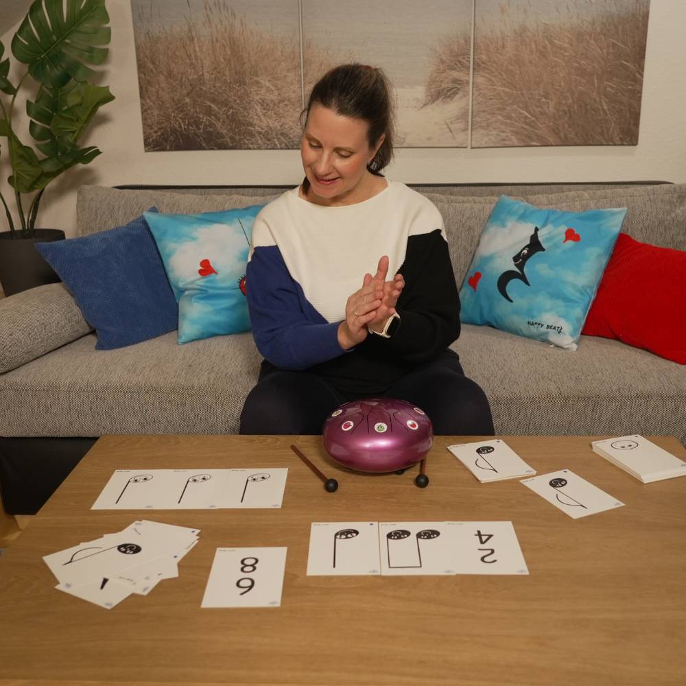 Sonodrum Happy Beatz - Rhythmus-Lernkarten A5/A6 - Floh im Ohr TV - 6