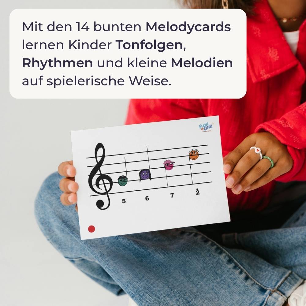 Sonodrum Notenschnutzies Melodycards A6 - Tonfolgen - Floh im Ohr TV 2