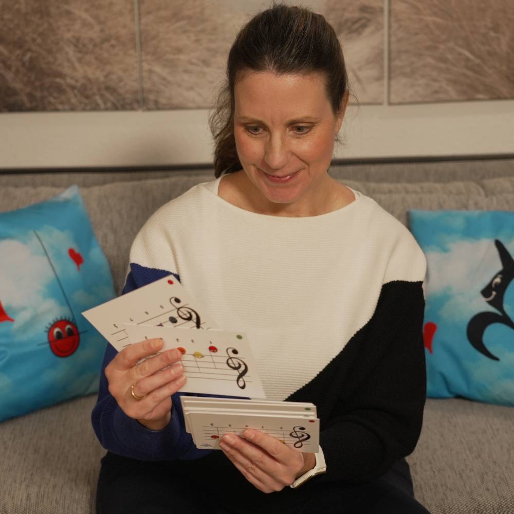 Sonodrum Notenschnutzies Melodycards A6 - Tonfolgen - Floh im Ohr TV 6