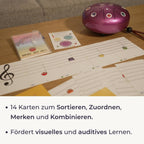 Sonodrum Notenschnutzies Pocket A6 - Lernkarten Einzelnoten A6 - Floh im Ohr TV 4