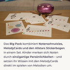 Sonodrum Notenschnutzies Violinschnutzies - Big Pack A5 Lernkarten - Floh im Ohr TV neu 2