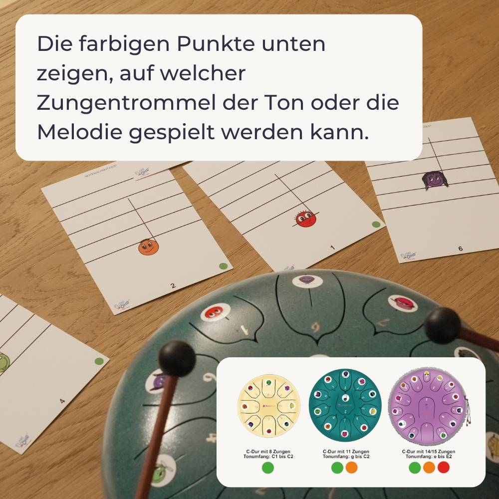Sonodrum Notenschnutzies Violinschnutzies - Big Pack A5 Lernkarten - Floh im Ohr TV neu 5