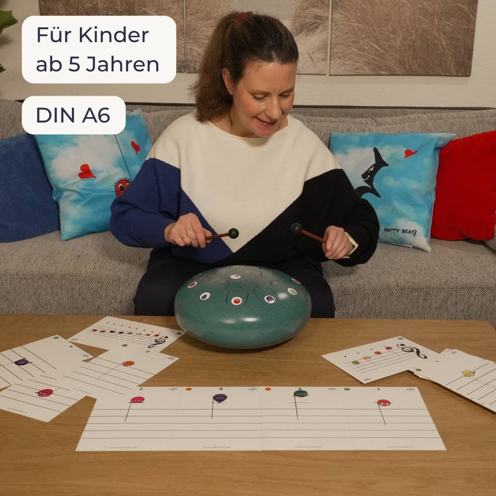 Sonodrum Notenschnutzies Violinschnutzies - Big Pack A5 Lernkarten - Floh im Ohr TV neu 6