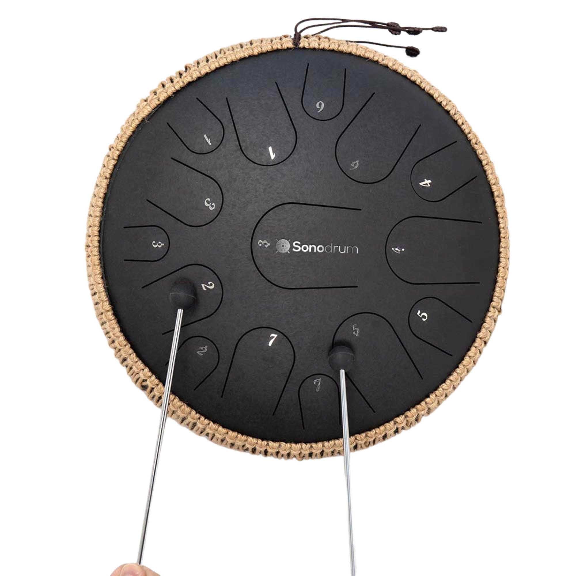 Sonodrum_Premium_Schlagel_30cm_Edelstahl_Gummiaufsatz_Zungentrommel