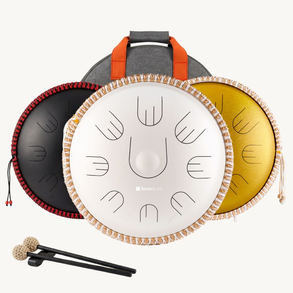 Sonodrum_Sonopan_-_Handpan_Hybrid_-_Handgefertigt_-_35_5_cm_-_9_Zungen_D-Kurd_Weiss_1
