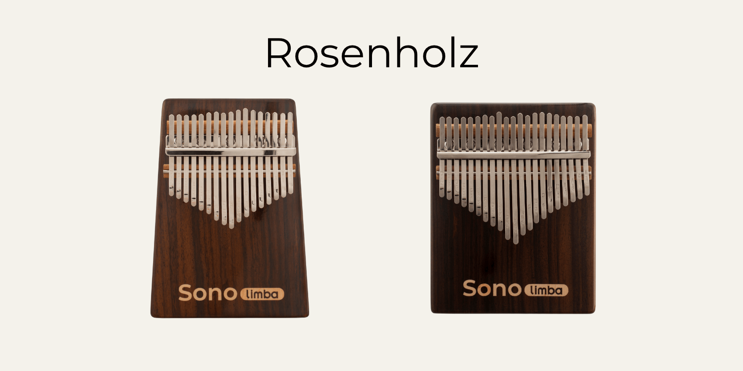 Sonolimba Kalimba 17/21 Tasten Rosenholz