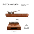 Sonolimba_Kalimba_17Tasten_Akazienholz_C-Dur_Abmessungen