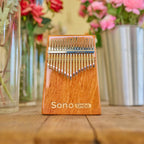 Sonolimba_Kalimba_17Tasten_Akazienholz_C-Dur_Blumenhintergrund