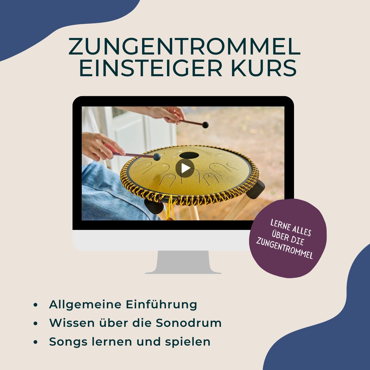Yoga Starter Set mit Videokurs und Audioguide – Klangübungen für Yoga und Entspannung