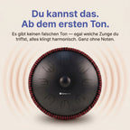 sonodrum handpan hybrid einfach spielbar