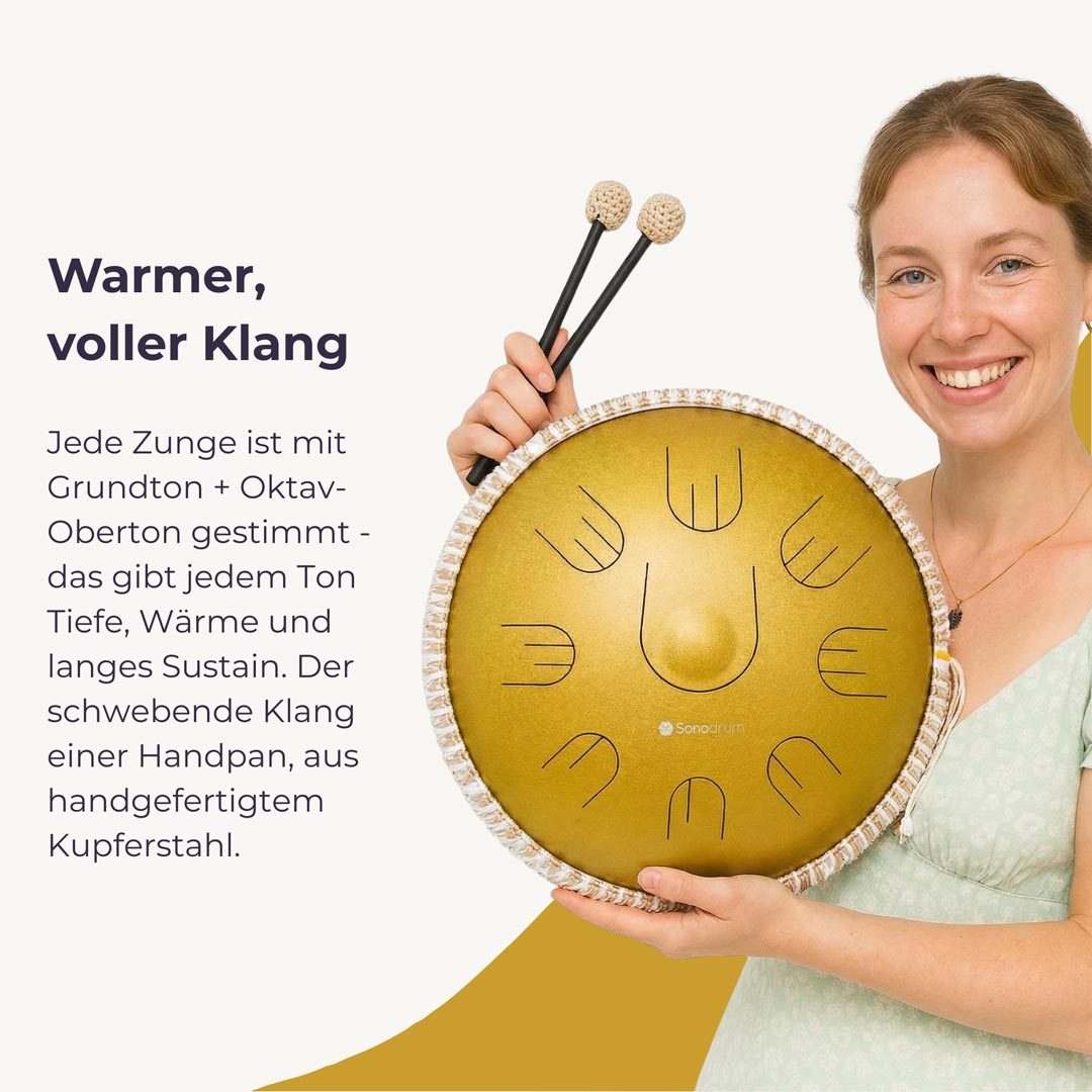 sonodrum handpan hybrid oktav oberton