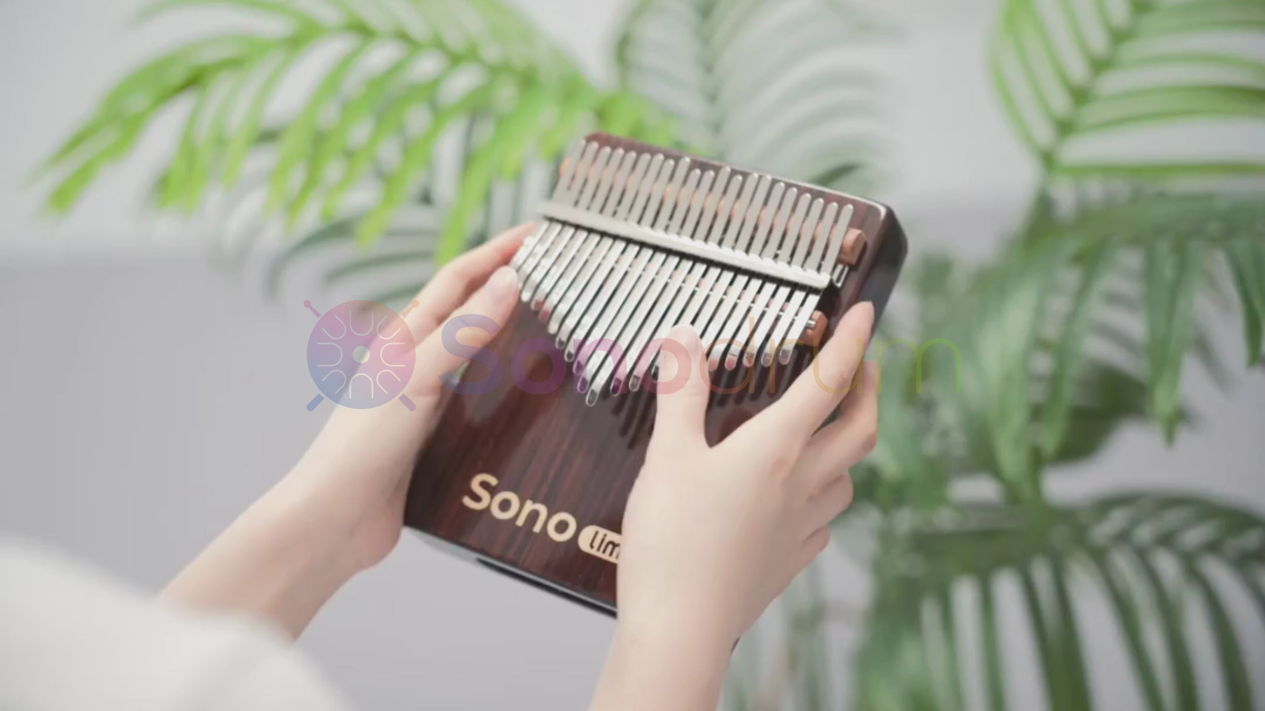 Sonodrum Kalimba - Rosenholz - 21 Tasten - Sonolimba - - Video